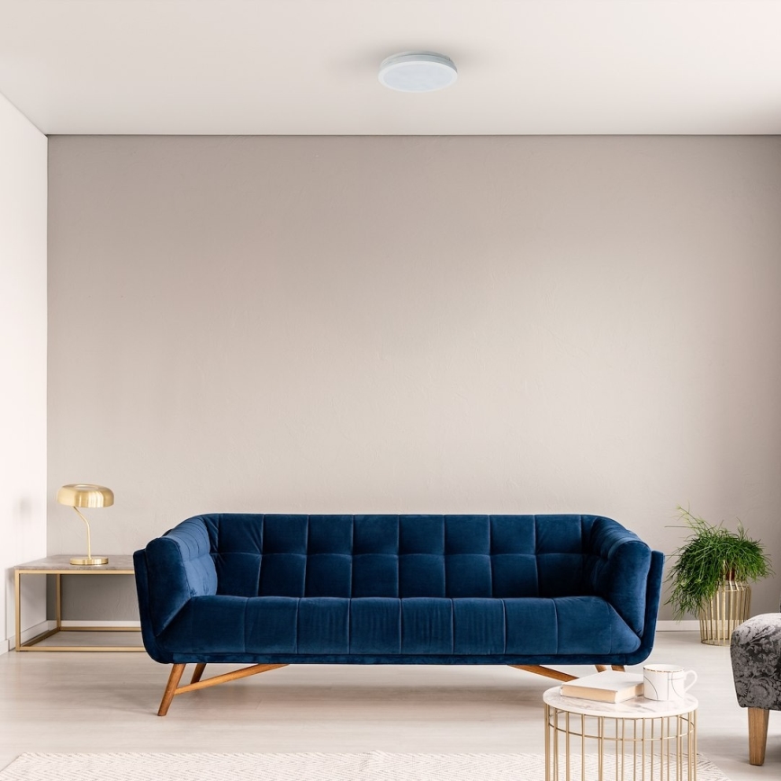 LED vannas istabas griestu gaismeklis MARLON LED/36W/230V Ø 30 cm IP54 balts