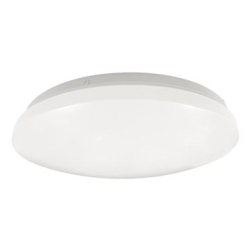 LED vannas istabas griestu gaismeklis OPAL, 12W/230V, Ø 24,5 cm, IP44, balts