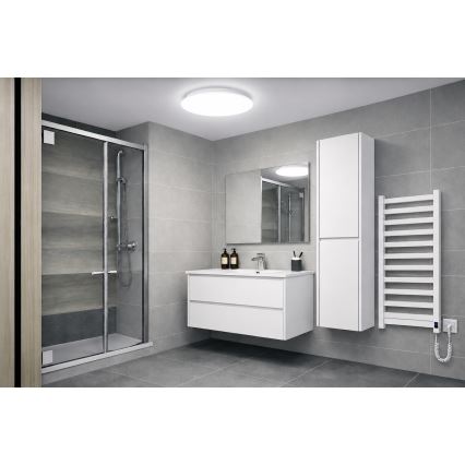 LED Vannas istabas griestu lampa ADAR LED/12W/230V IP44 4000K