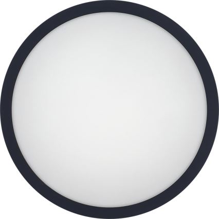 LED Vannas istabas griestu lampa ar sensoru ELLÉ LED/24W/230V 3000/4000/6500K d. 26 cm IP54 antracīta