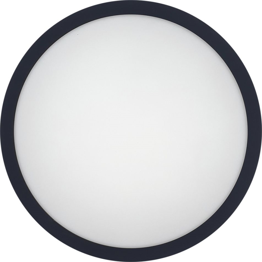 LED Vannas istabas griestu lampa ar sensoru ELLÉ LED/24W/230V 3000/4000/6500K d. 26 cm IP54 antracīta