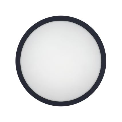 LED Vannas istabas griestu lampa ar sensoru ELLÉ LED/24W/230V 3000/4000/6500K d. 26 cm IP54 antracīta