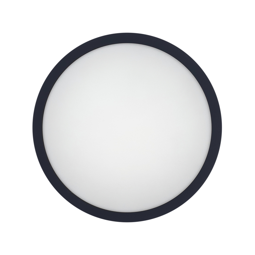 LED Vannas istabas griestu lampa ar sensoru ELLÉ LED/24W/230V 3000/4000/6500K d. 26 cm IP54 antracīta