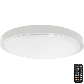 LED Vannas istabas griestu lampa ar sensoru LED/18W/230V 4000K IP44 balta + tālvadības pults