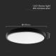 LED Vannas istabas griestu lampa ar sensoru LED/18W/230V 4000K IP44 melna + tālvadības pults