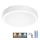 LED Vannas istabas griestu lampa ar sensoru NAIROS LED/24W/230V IP65 3000/4000/6500K d. 30 cm balta + tālvadības pults