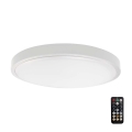 LED Vannas istabas griestu lampa ar sensoru SAMSUNG CHIP LED/18W/230V IP44 6500K d. 29 cm balta + tālvadības pults