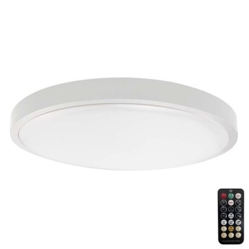 LED Vannas istabas griestu lampa ar sensoru SAMSUNG CHIP LED/24W/230V IP44 6500K d. 35 cm balta + tālvadības pults