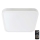 LED Vannas istabas griestu lampa ar sensoru SAMSUNG CHIP LED/36W/230V IP44 4000K 42x42 cm balta + tālvadības pults