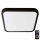 LED Vannas istabas griestu lampa ar sensoru SAMSUNG CHIP LED/36W/230V IP44 4000K 42x42 cm melna + tālvadības pults