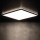 LED Vannas istabas griestu lampa AZPO LED/12,3W/230V IP54 melna