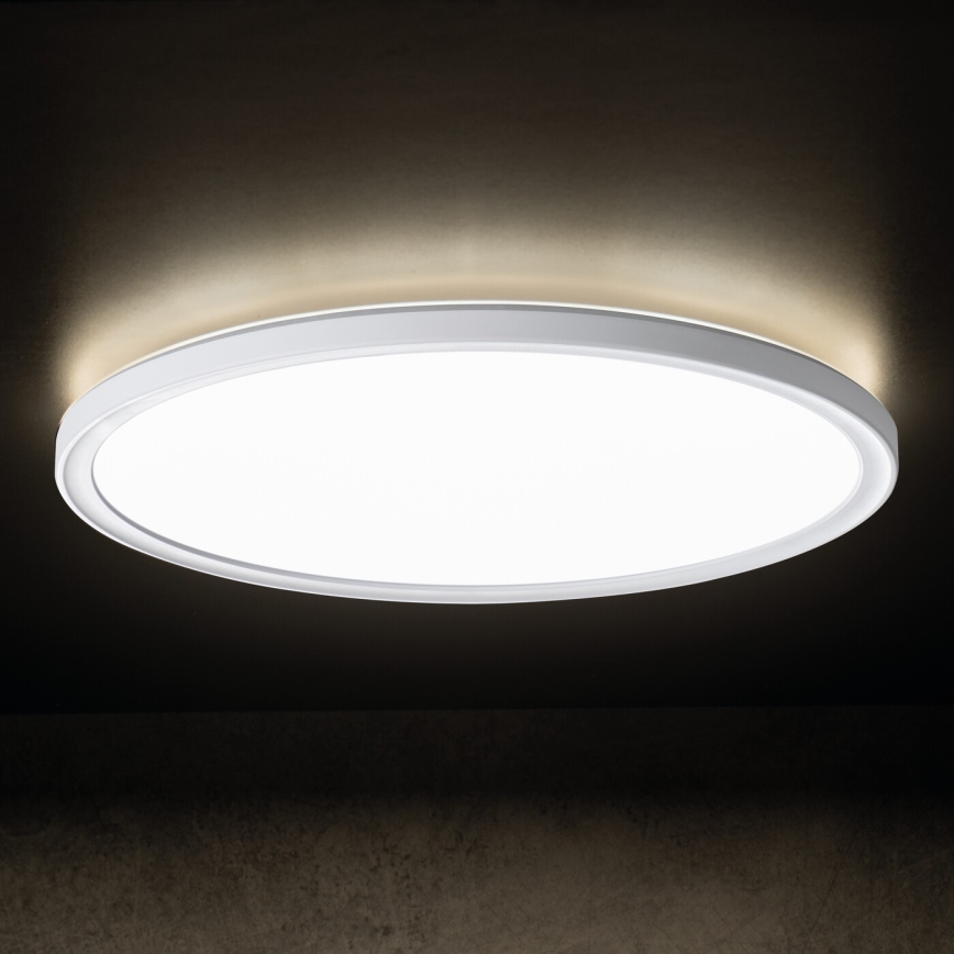 LED Vannas istabas griestu lampa AZPO LED/18,5W/230V d. 29 cm IP54 balta
