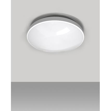 LED Vannas istabas griestu lampa CIRCLE LED/12W/230V 4000K d. 25 cm IP44 balta