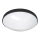 LED Vannas istabas griestu lampa CIRCLE LED/18W/230V 4000K d. 30 cm IP44 melna