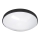 LED Vannas istabas griestu lampa CIRCLE LED/24W/230V 4000K d. 37 cm IP44 melna