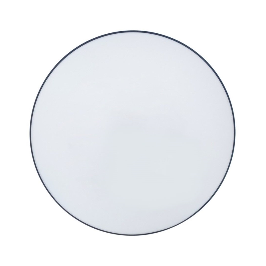 LED Vannas istabas griestu lampa CIRCLE LED/24W/230V 4000K d. 37 cm IP44 melna