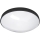 LED Vannas istabas griestu lampa CIRCLE LED/36W/230V 4000K d. 45 cm IP44 melna