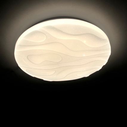 LED vannas istabas griestu lampa CLOUD LED/18W/230V d. 33 cm IP44