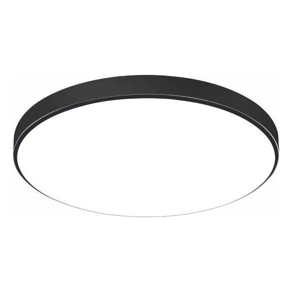 LED vannas istabas griestu lampa DYLAN LED/30W/230V 6000K IP44 Ø 32 cm melna