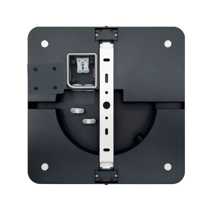 LED Vannas istabas griestu lampa ELLÉ LED/24W/230V 3000/4000/6500K 26x26 cm IP54 antracīta
