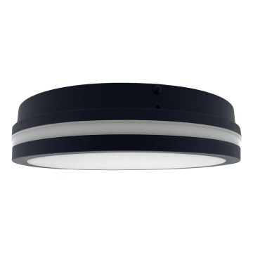 LED Vannas istabas griestu lampa ELLÉ LED/24W/230V 3000/4000/6500K d. 26 cm IP54 antracīta