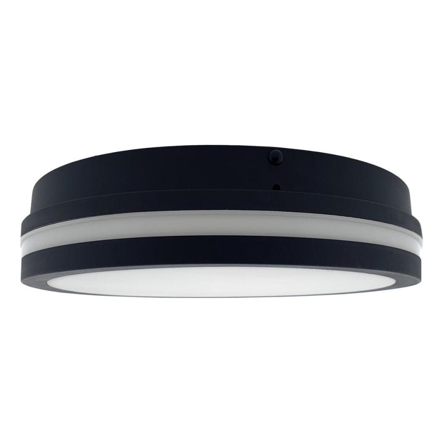 LED Vannas istabas griestu lampa ELLÉ LED/24W/230V 3000/4000/6500K d. 26 cm IP54 antracīta