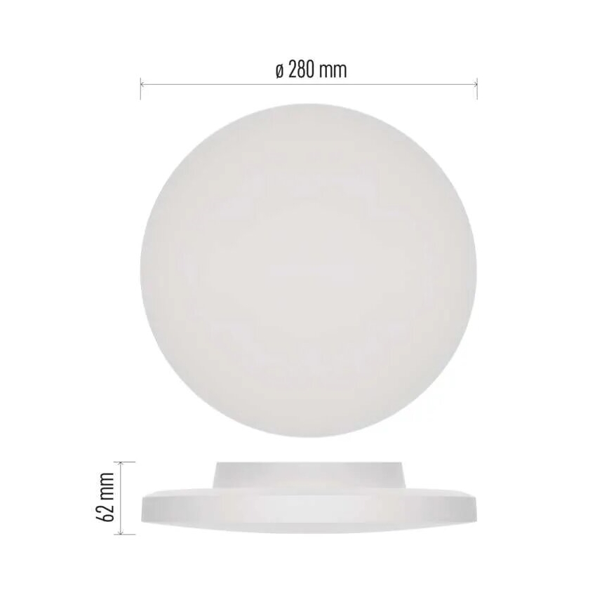 LED Vannas istabas griestu lampa LED/15W/230V 3000/4000/5700K IP55 balta