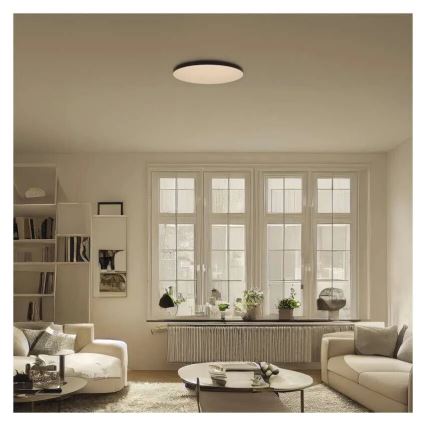 LED Vannas istabas griestu lampa LED/18W/230V 3000/4000/5700K IP55 melna