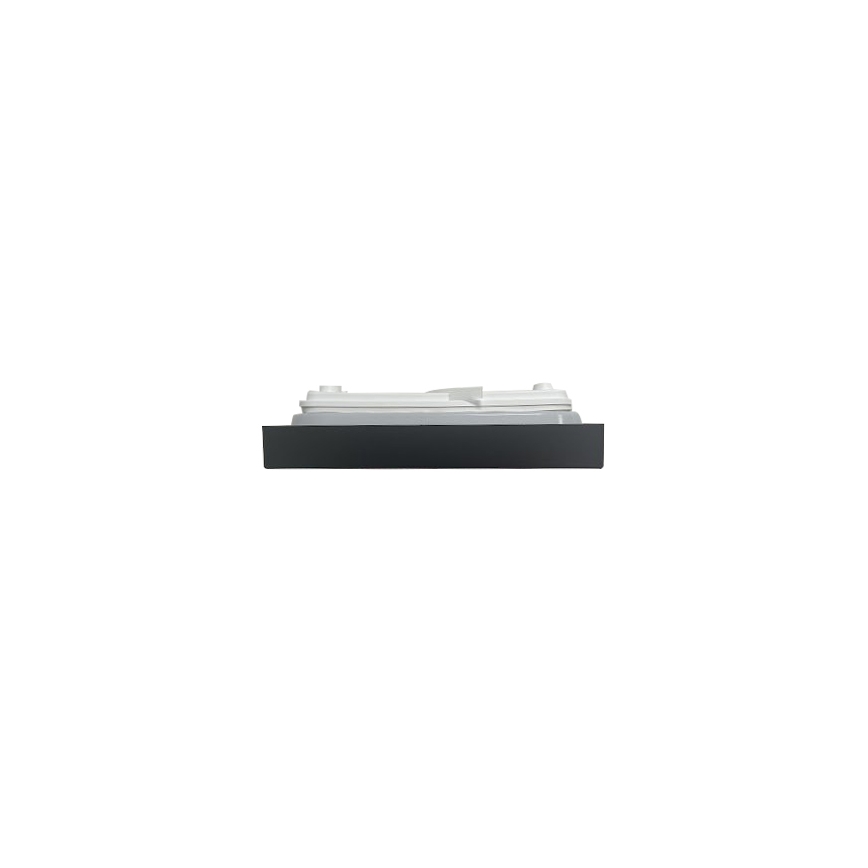 LED Vannas istabas griestu lampa LED/18W/230V 6500K IP44 22,5x22,5 cm melna
