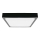 LED Vannas istabas griestu lampa LED/30W/230V 3000K IP44 42x42 cm melna
