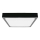 LED Vannas istabas griestu lampa LED/30W/230V 4000K IP44 42x42 cm melna