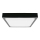 LED Vannas istabas griestu lampa LED/30W/230V 6500K IP44 42x42 cm melna