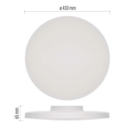 LED Vannas istabas griestu lampa LED/32W/230V 3000/4000/5700K IP55 balta