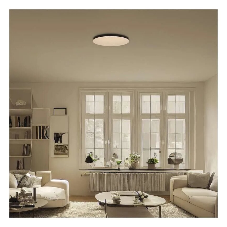 LED Vannas istabas griestu lampa LED/32W/230V 3000/4000/5700K IP55 melna