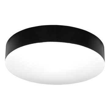 LED Vannas istabas griestu lampa MAKARON LED/36W/230V 3000/4000/6000K d. 40 cm IP44 melna