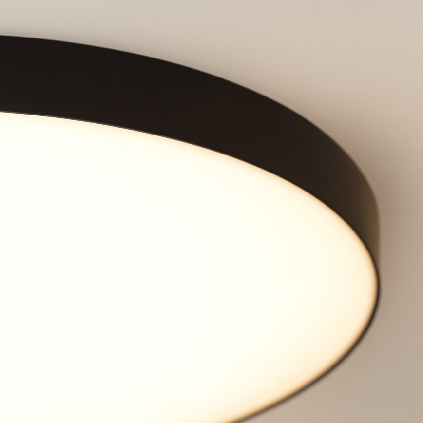 LED Vannas istabas griestu lampa MAYA LED/15W/230V d. 33 cm IP44 melna