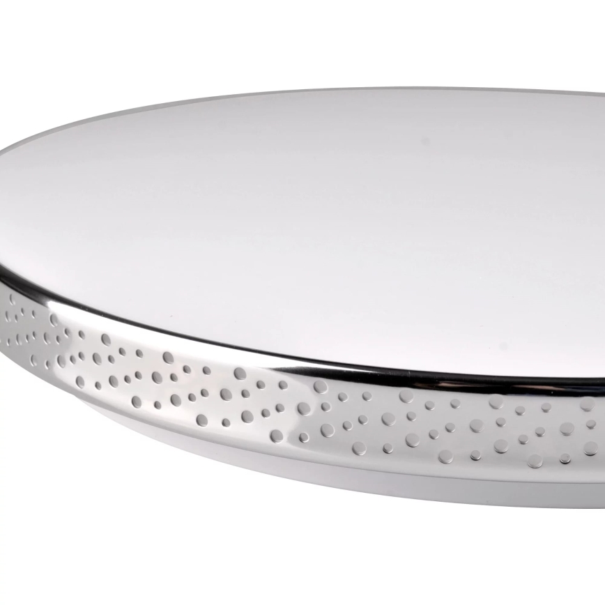 LED Vannas istabas griestu lampa MOON LED/18W/230V spīdīgi hromēts IP44