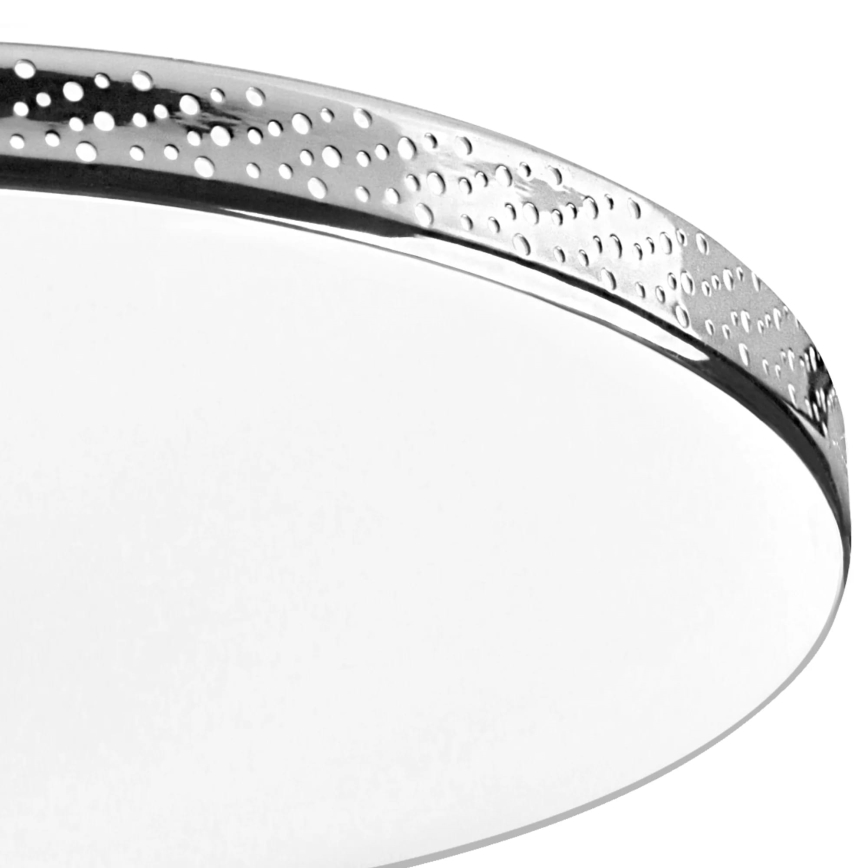 LED Vannas istabas griestu lampa MOON LED/18W/230V spīdīgi hromēts IP44