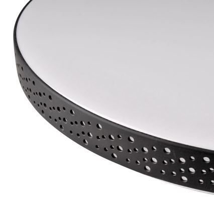 LED vannas istabas griestu lampa MOON LED/18W/230V melna IP44