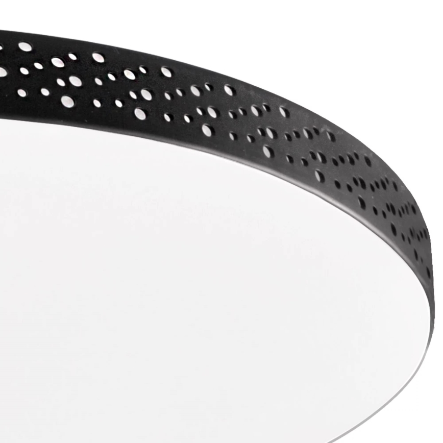 LED vannas istabas griestu lampa MOON LED/18W/230V melna IP44