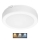 LED Vannas istabas griestu lampa NAIROS LED/12W/230V 3000/4000/6500K IP65 d. 20 cm balta