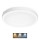 LED Vannas istabas griestu lampa NAIROS LED/36W/230V 3000/4000/6500K IP65 d. 40 cm balta