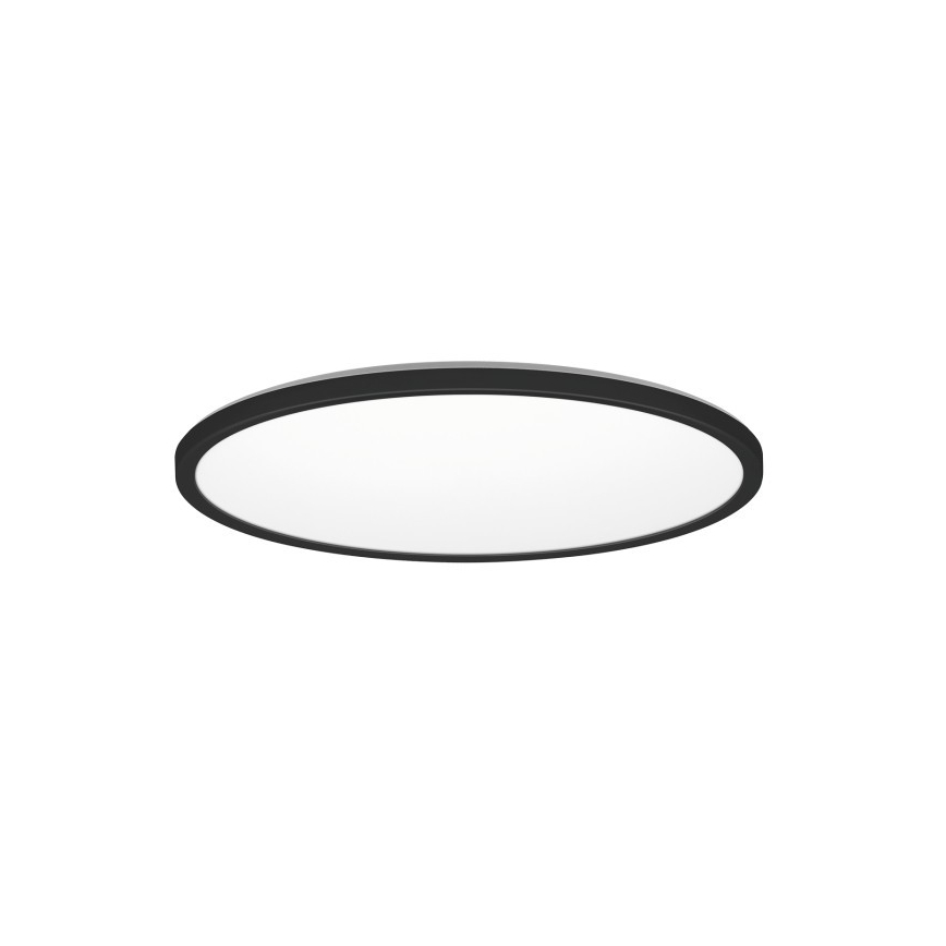 LED Vannas istabas griestu lampa NIVERA LED/24W/230V IP54 3000/4000/6000K d. 30 cm melna