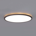 LED Vannas istabas griestu lampa NIVERA LED/32W/230V IP54 3000/4000/6000K d. 42 cm melna