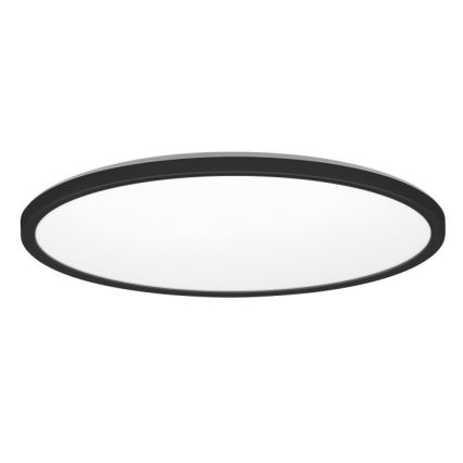 LED Vannas istabas griestu lampa NIVERA LED/32W/230V IP54 3000/4000/6000K d. 42 cm melna