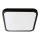 LED Vannas istabas griestu lampa SAMSUNG CHIP LED/18W/230V IP44 3000K 25x25 cm melna