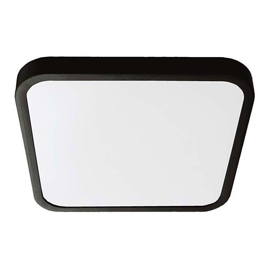 LED Vannas istabas griestu lampa SAMSUNG CHIP LED/18W/230V IP44 4000K 25x25 cm melna