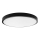 LED Vannas istabas griestu lampa SAMSUNG CHIP LED/24W/230V IP44 6500K d. 29 cm melna