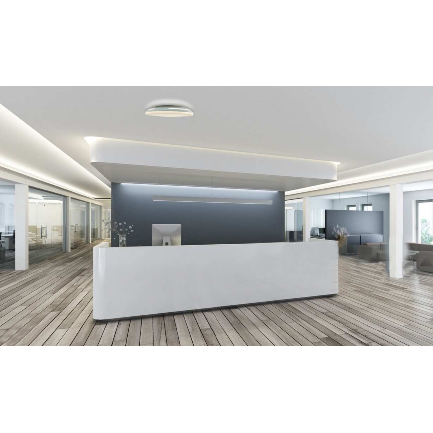 LED Aptumšojama vannas istabas griestu lampa SLIDE LED/6/12/18/24W/230V 2900/4000/6200K IP44 balta