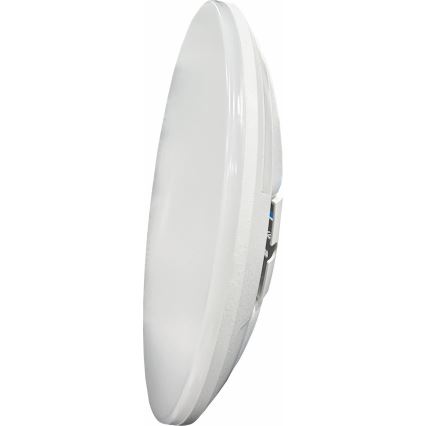 LED Aptumšojama vannas istabas griestu lampa SLIDE LED/6/12/18/24W/230V 2900/4000/6200K IP44 balta